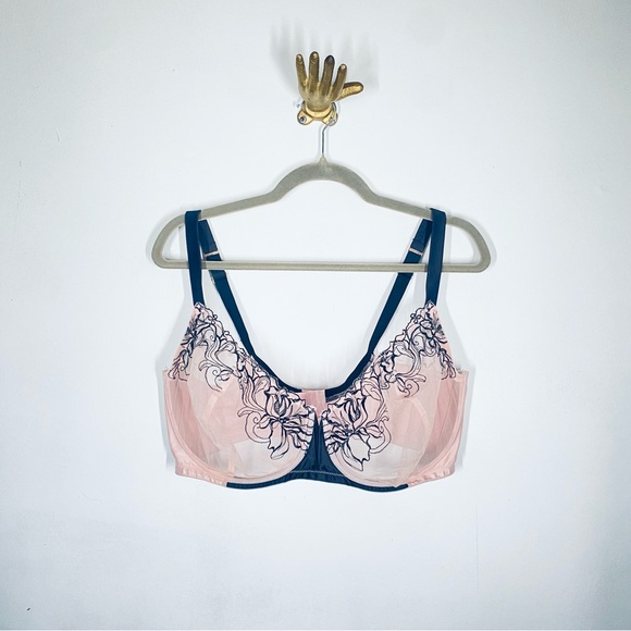 Cacique Other - Cacique Pink and Blue Floral Bra